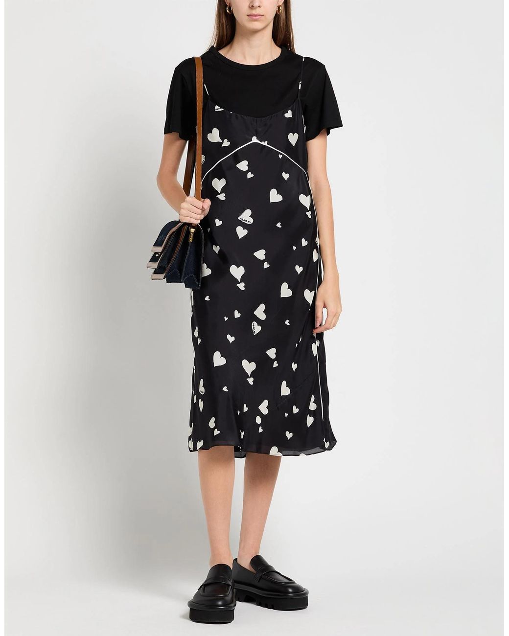 Marni Black Midi Dress