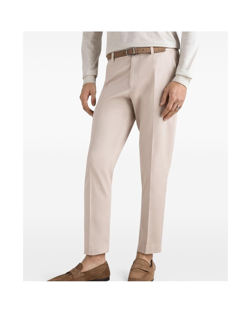 Dolce & Gabbana Natural Cotton Trousers for men