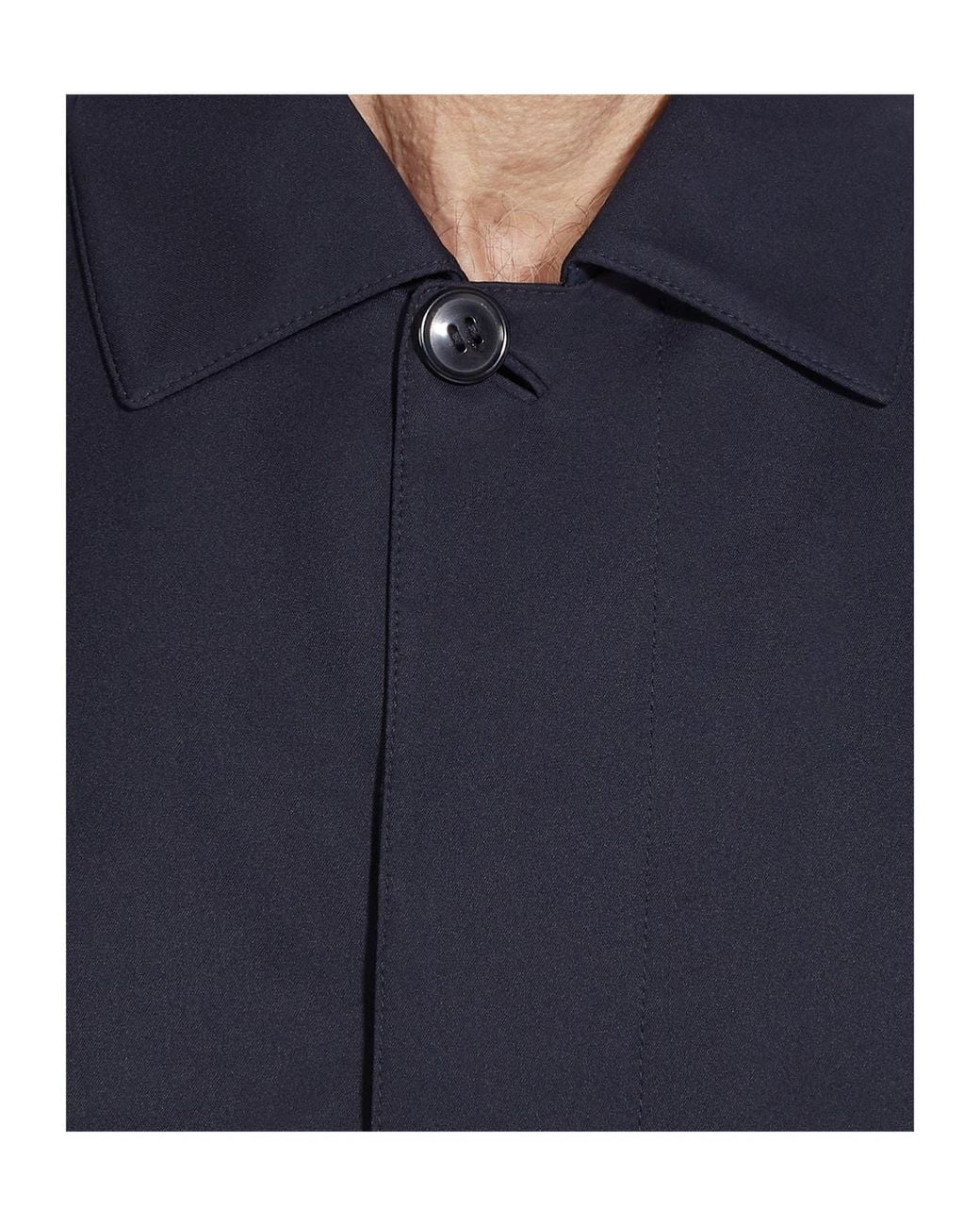 Zegna Blue Motorin 300Cc Raincoat for men