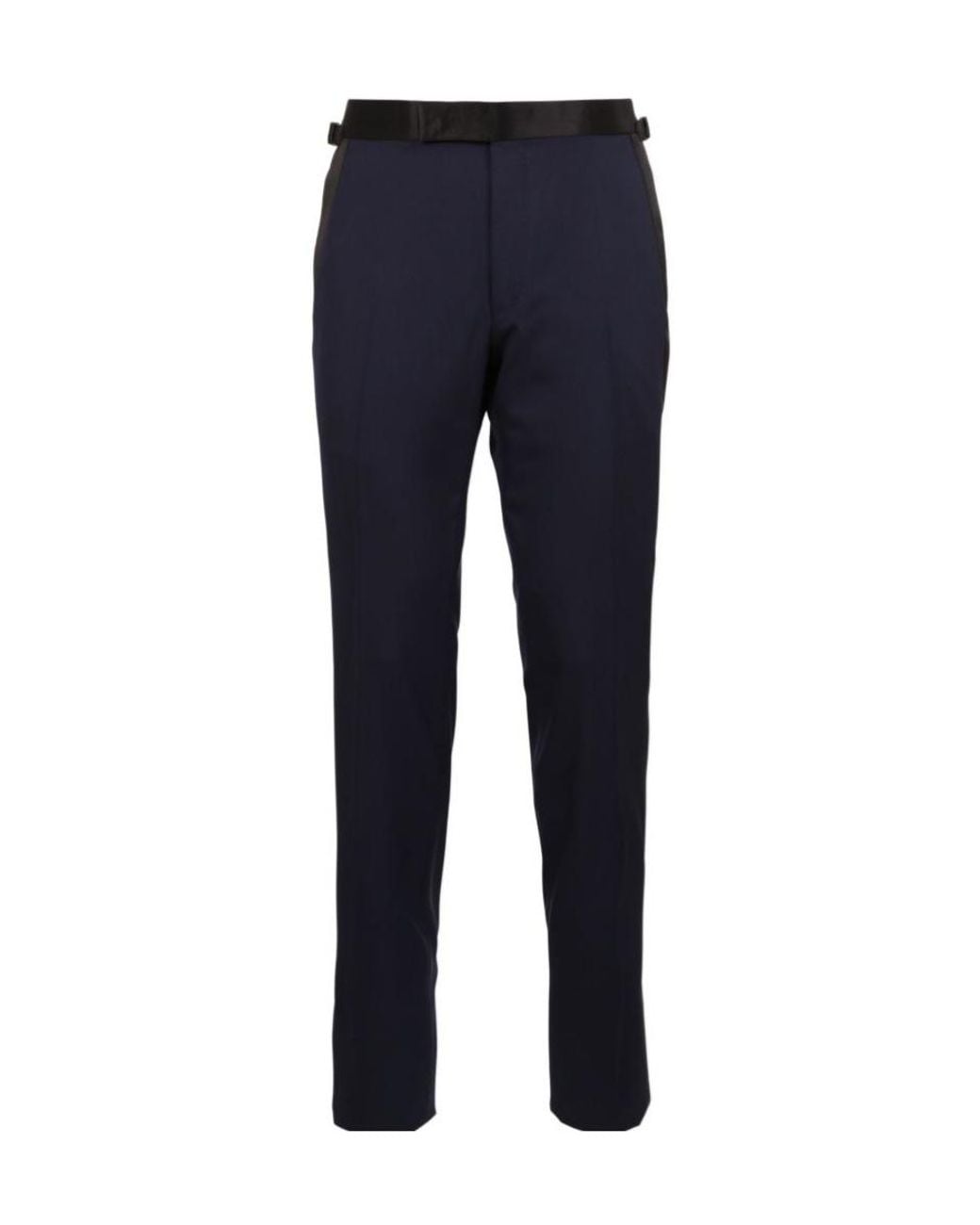 Tom Ford Black Satin-Trim Tuxedo Suit for men