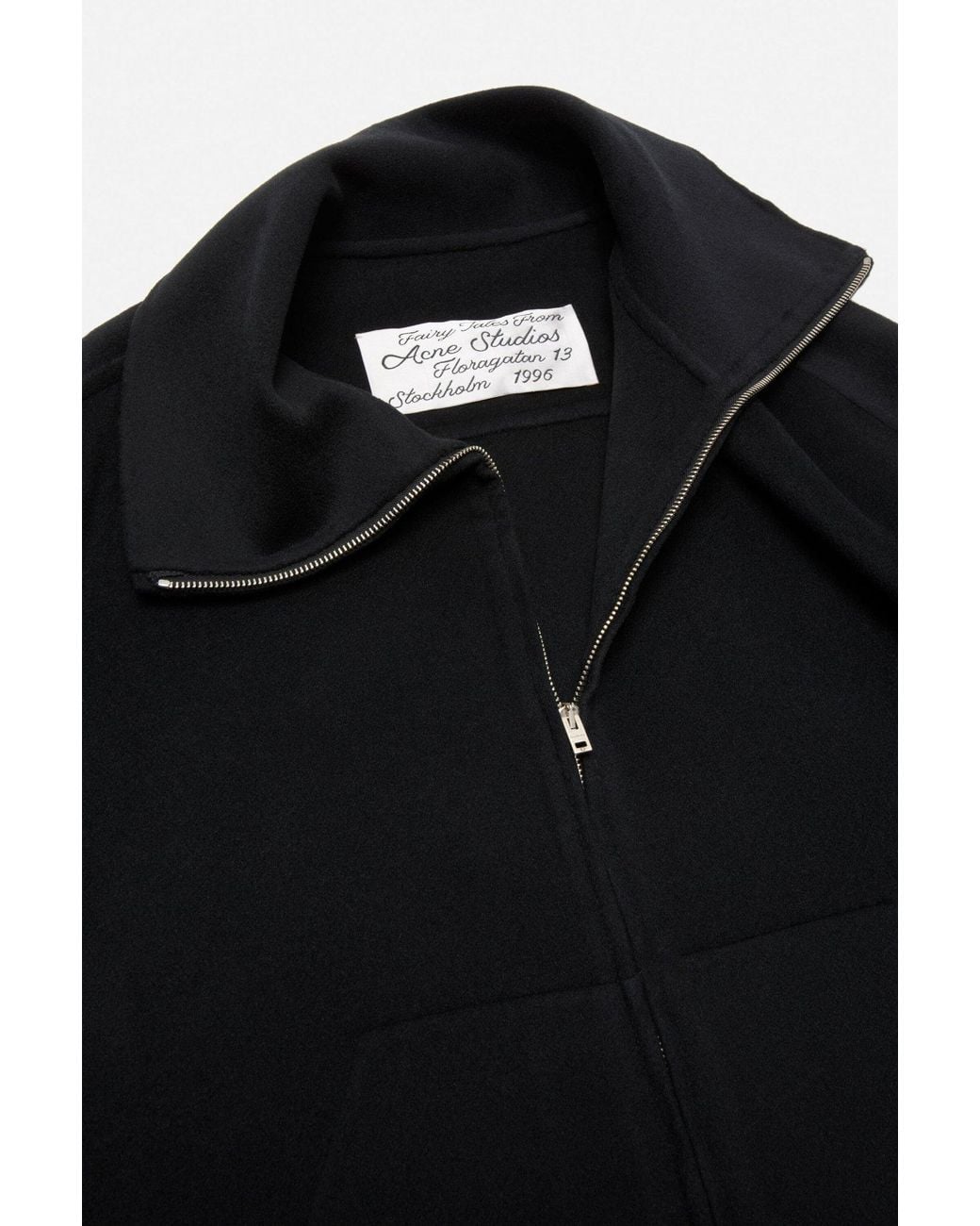 Acne Black Zip-Up Jacket