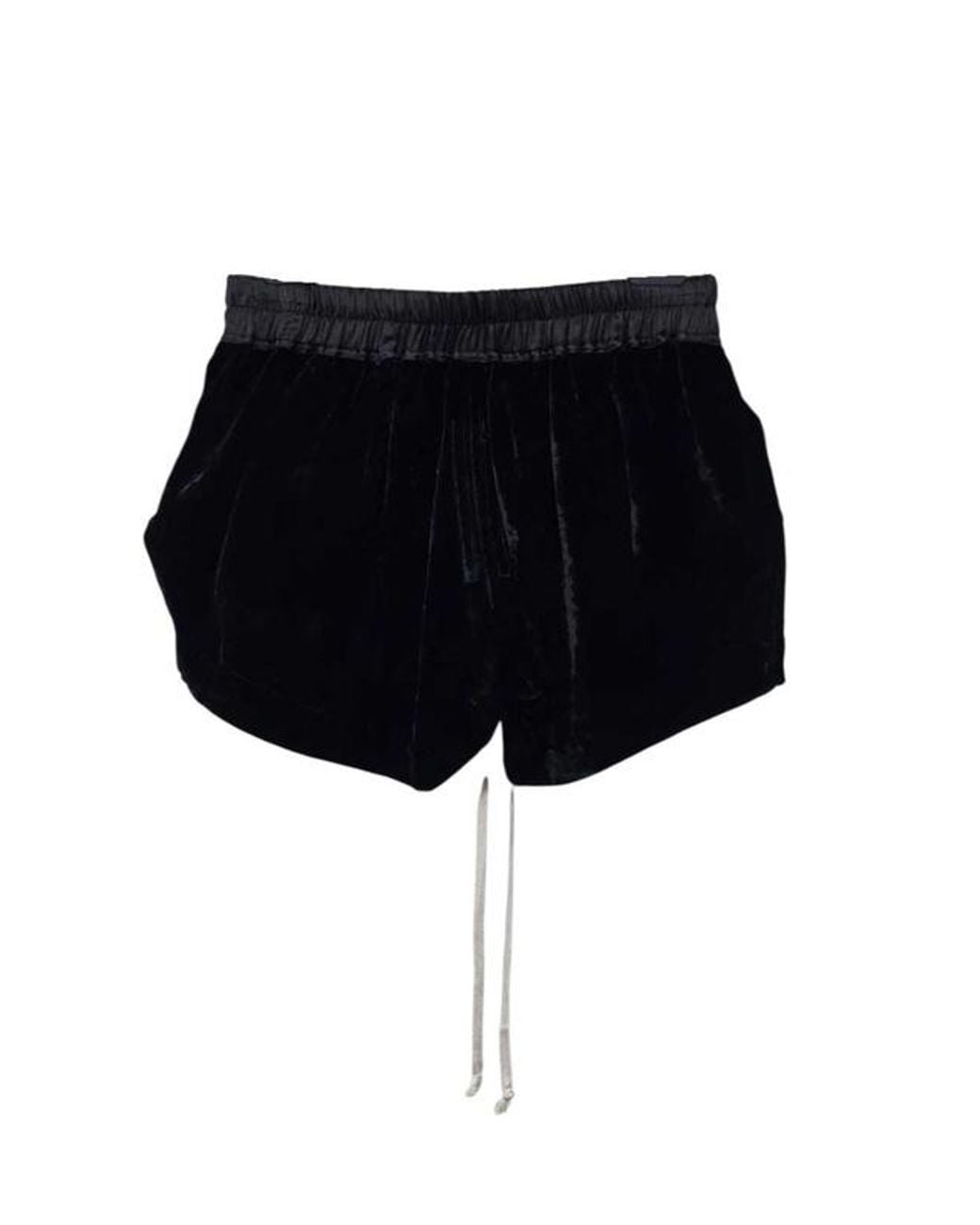 Rick Owens Black Fog Boxers Shorts