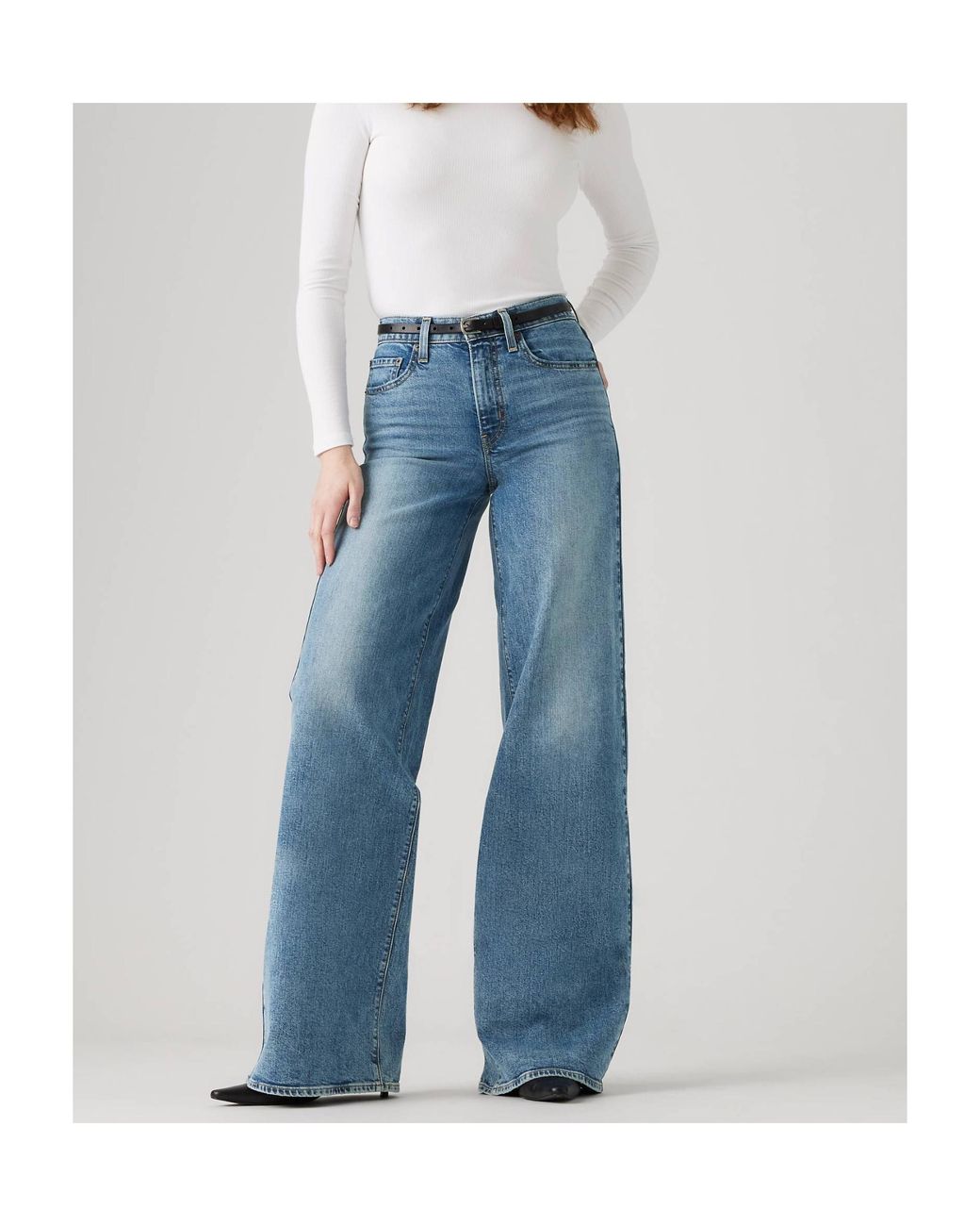Levi's Blue Wide Jeans