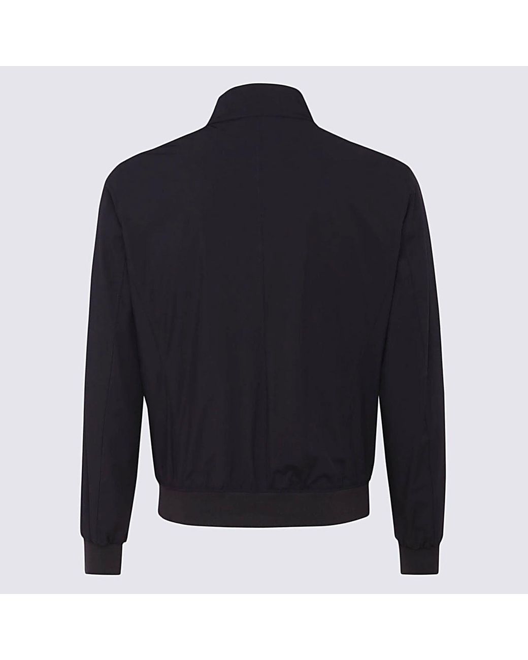 Moorer Blue Alberti Water-Repellent Bomber Jacket for men