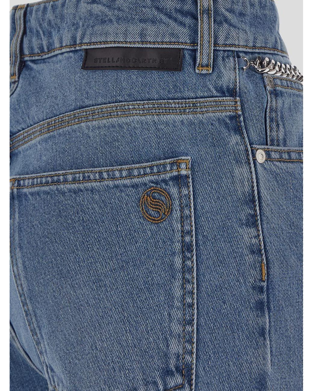 Stella McCartney Blue Flared Jeans