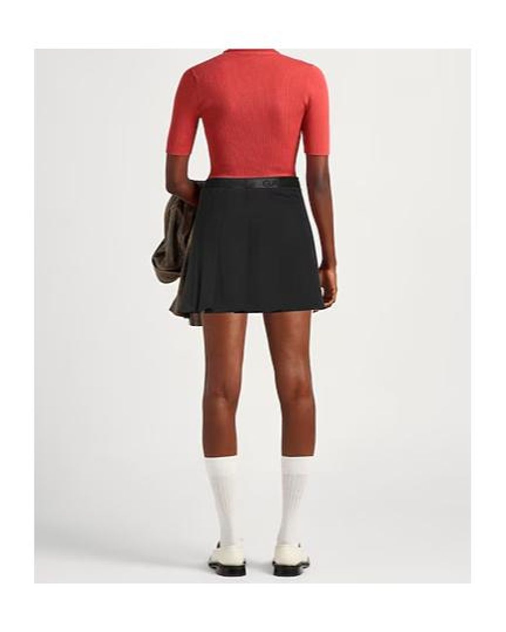 Ganni Black Skirt