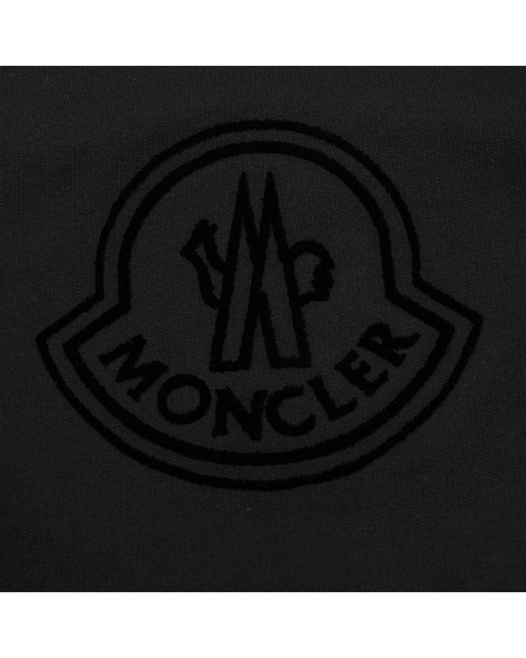 Moncler Black Logo Sweatshirt