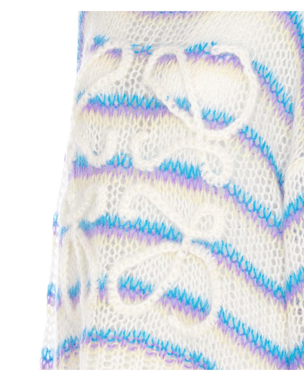 Loewe Blue Anagram Knitted Jumper
