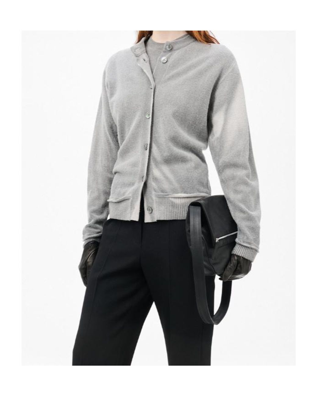 Our Legacy Gray Dual Cardigan