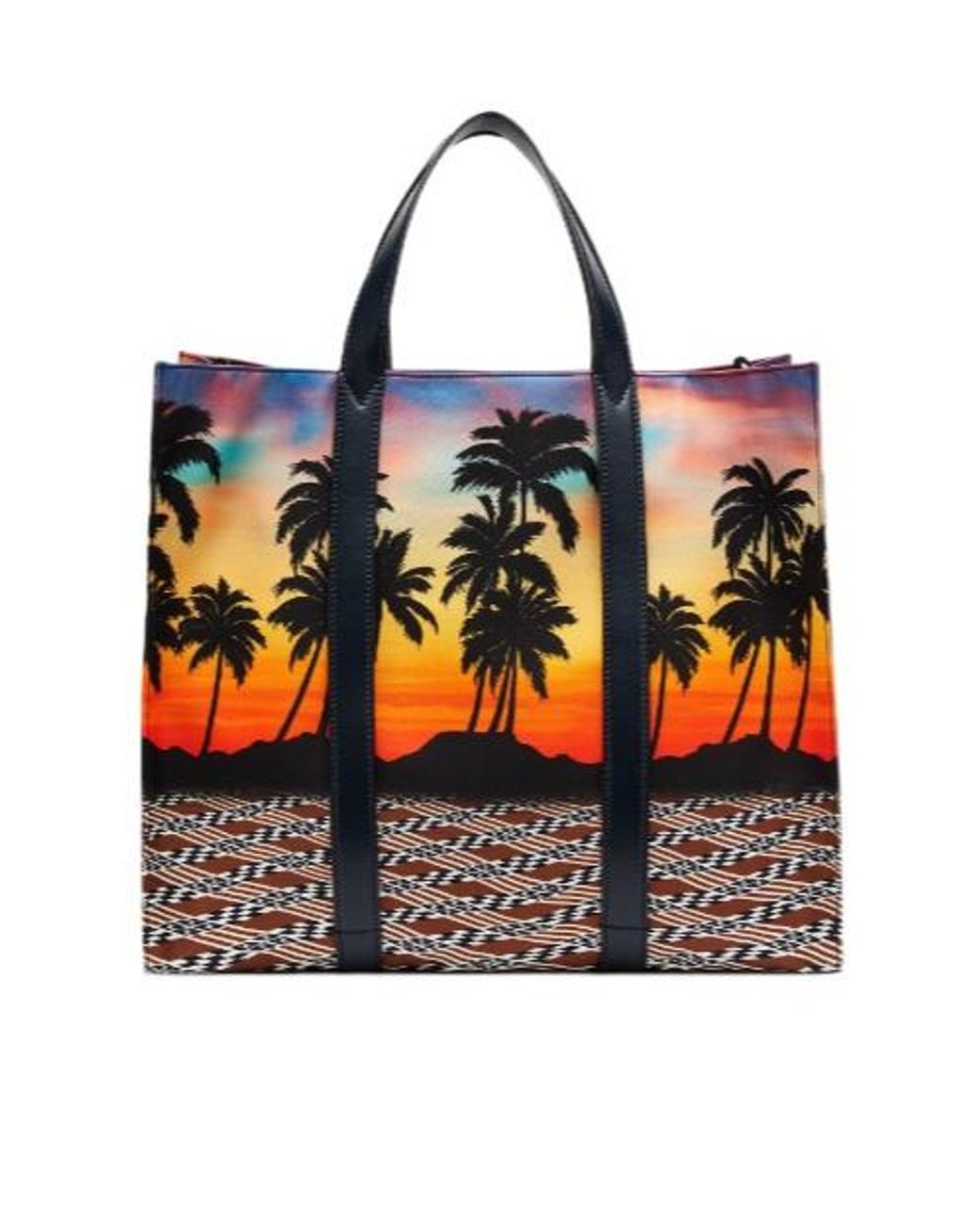 Fendi Multicolor Multicolour Fabric Bag for men