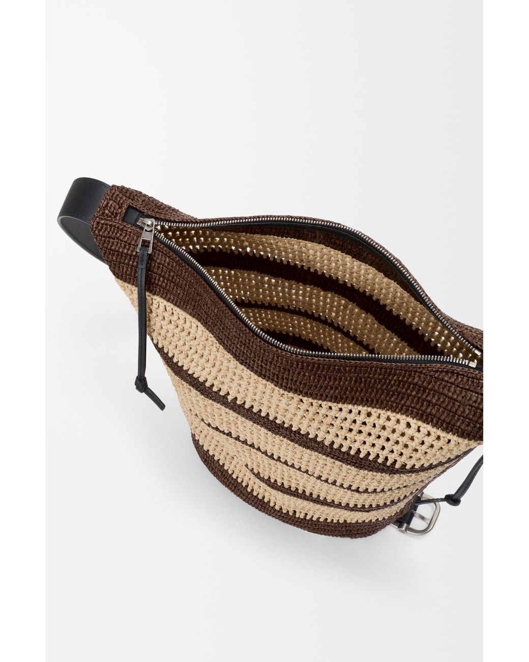 Loewe Brown Loop Bucket Bag for men