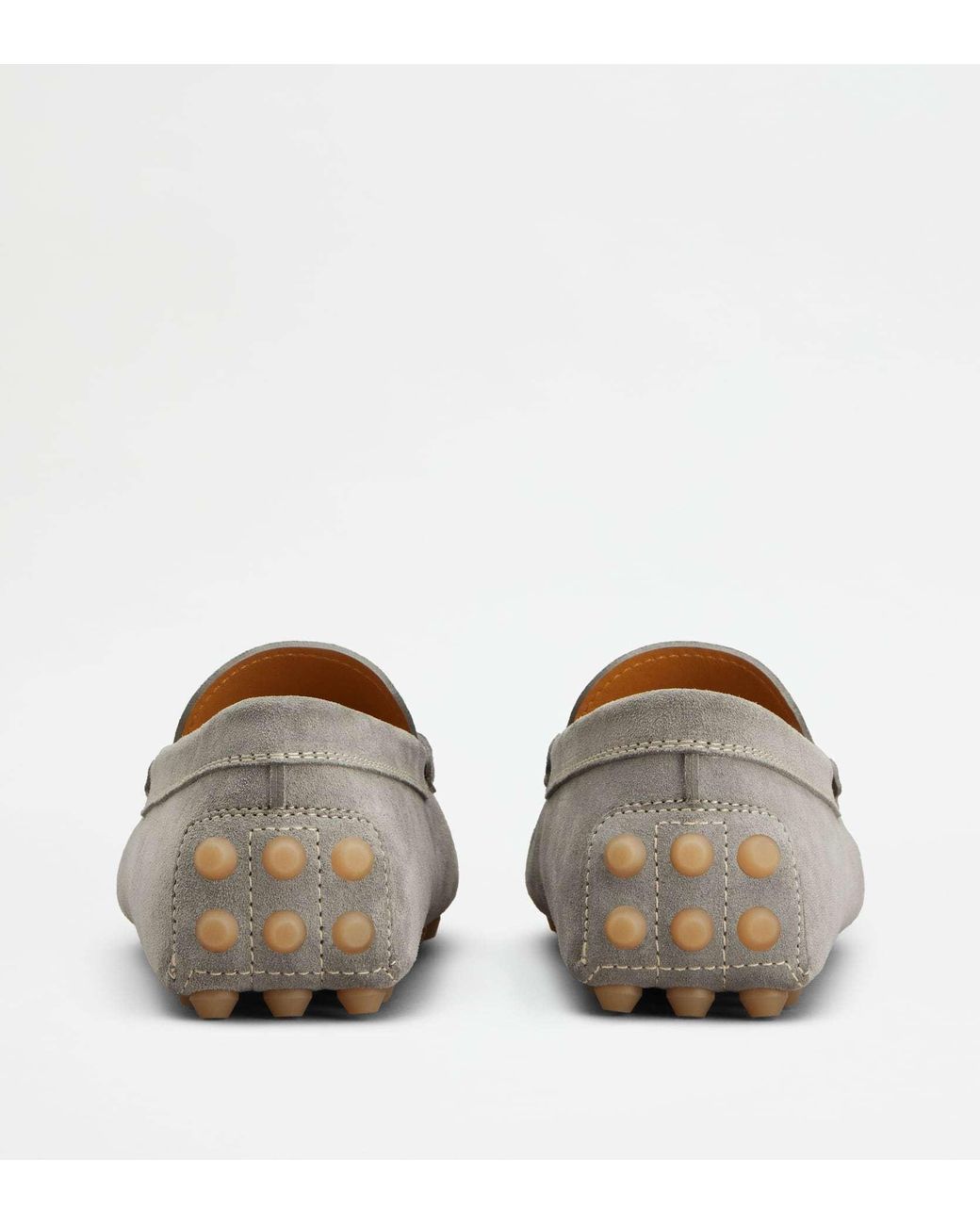Tod's Gray Gommino Slip-On Loafers for men