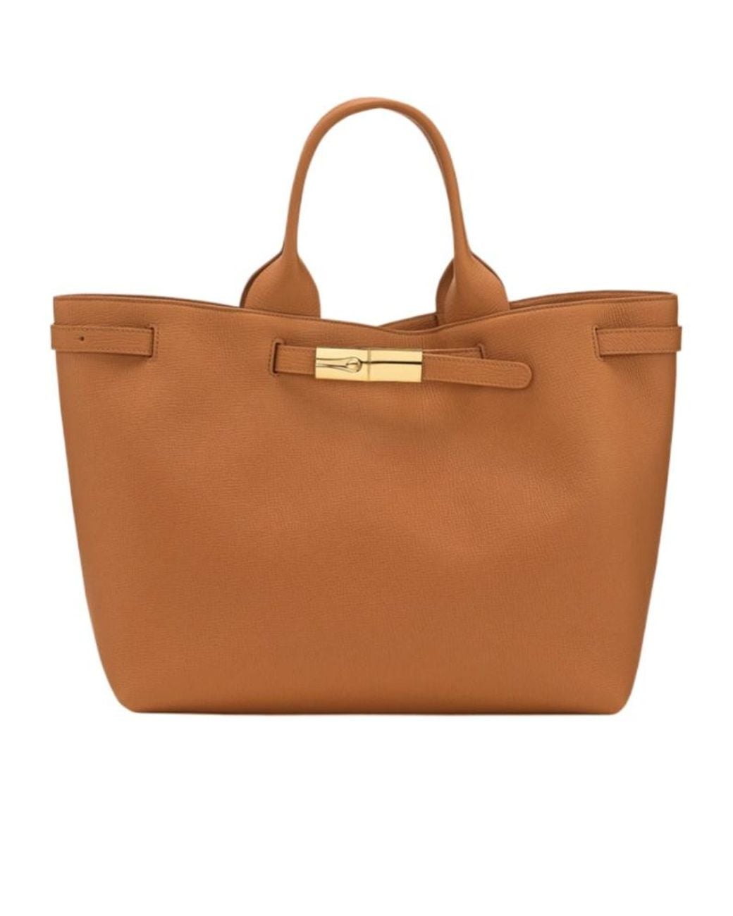 Longchamp Brown Le Smart Shopping Bag