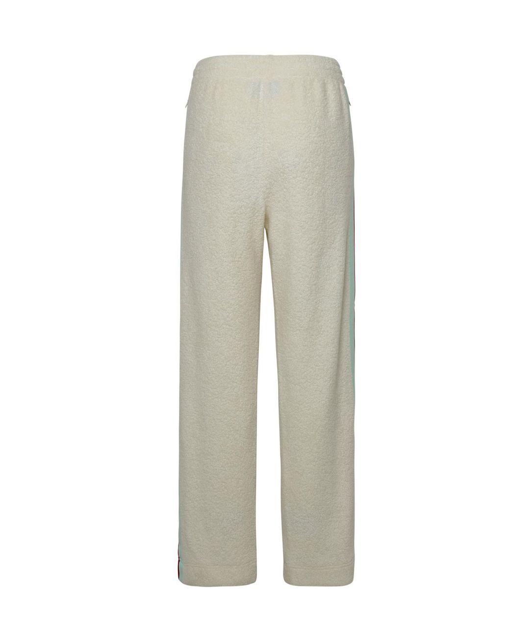 Casablanca Gray Logo-Patch Straight Leg Fleece Track Pants