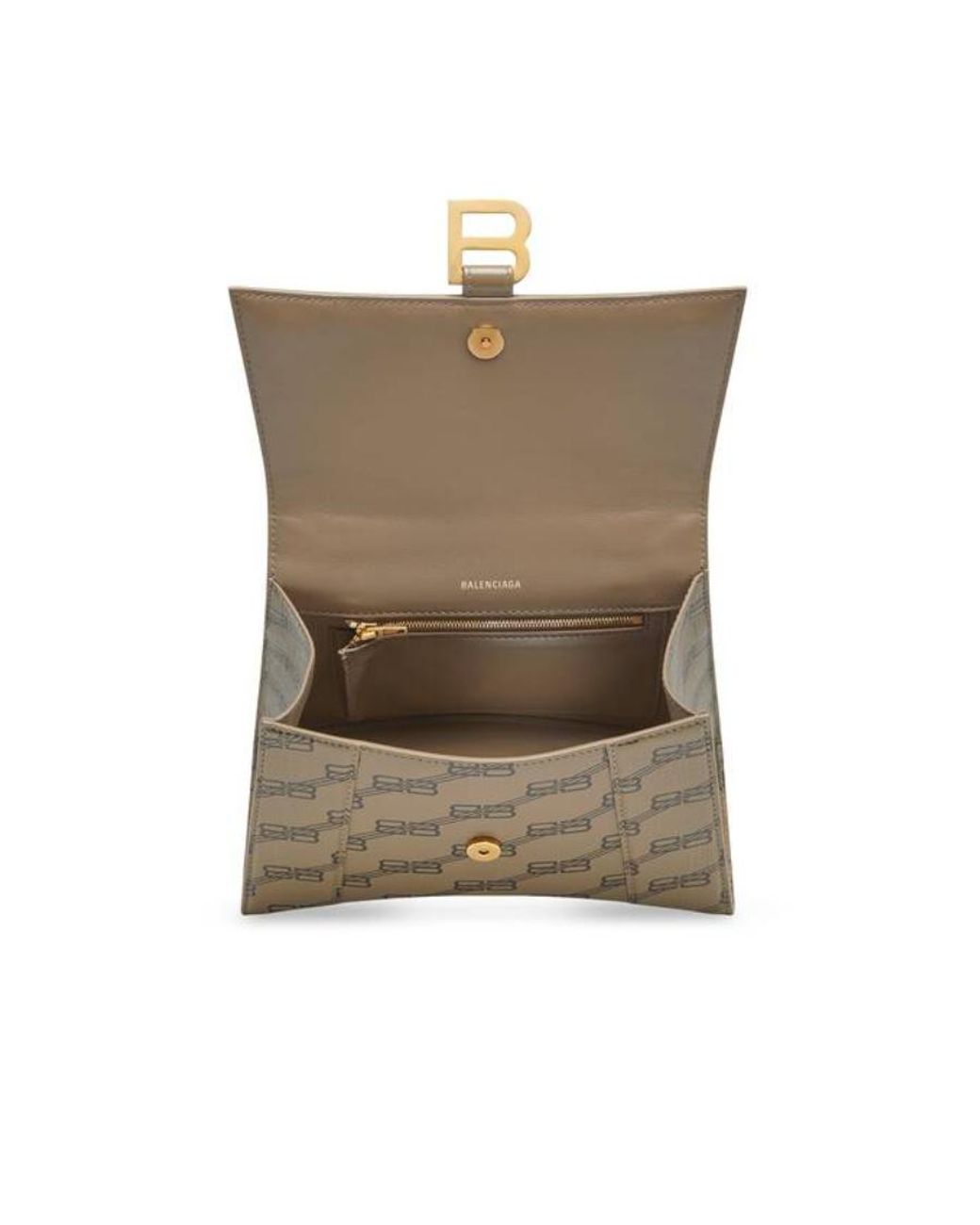 Balenciaga Natural Hourglass Small Tote Bag