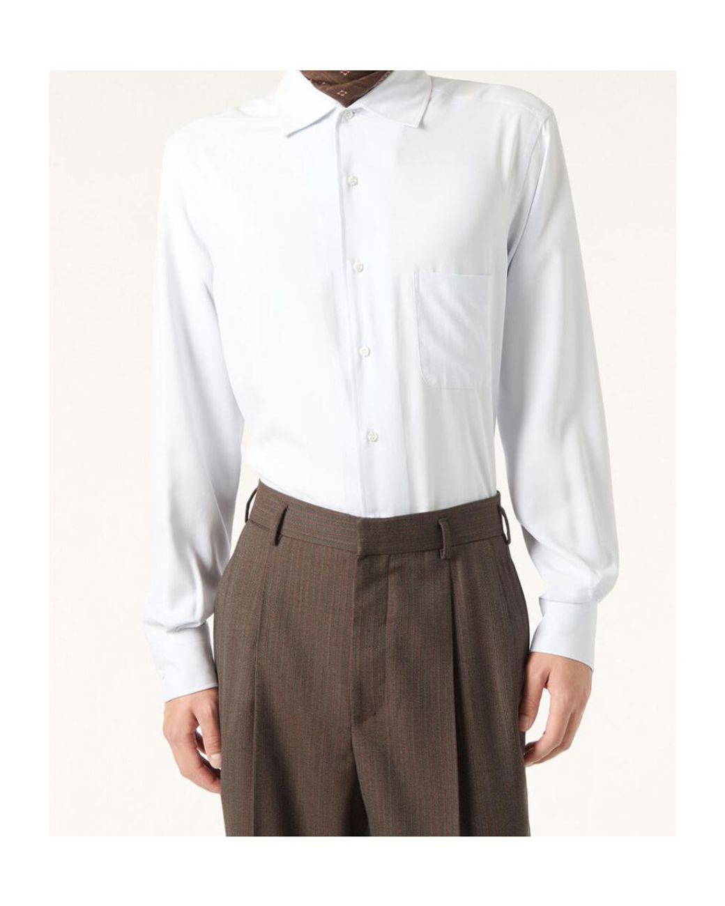 Loro Piana White André Shirt for men