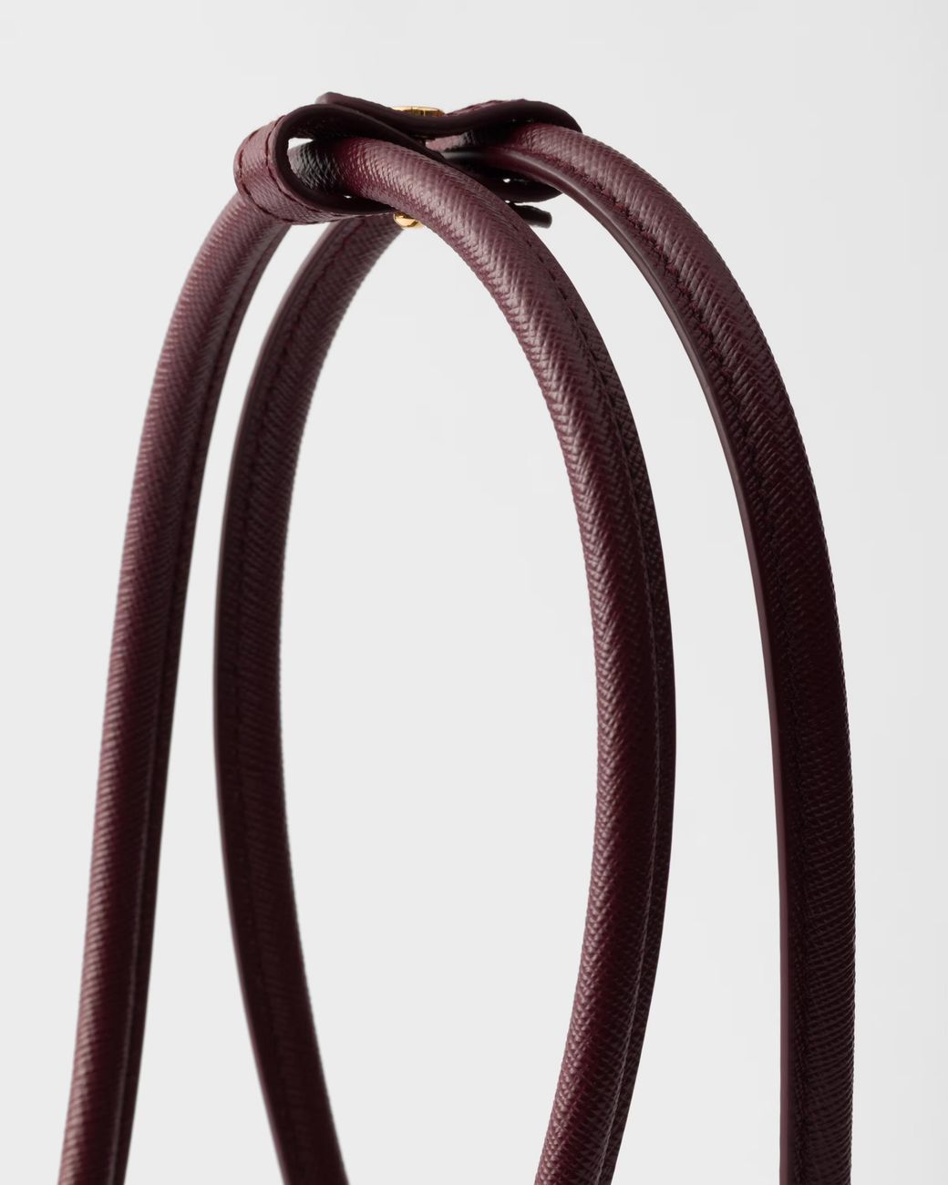 Prada Purple Saffiano Leather Top-Handle Mini-Bag