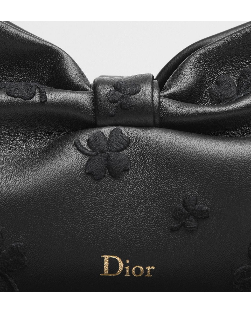 Dior Black Small Bow Bag