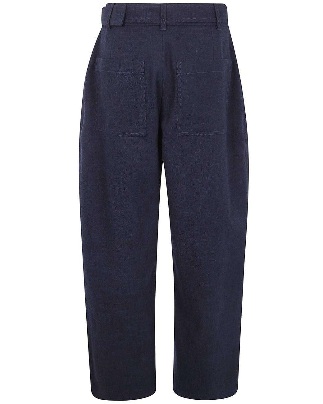 Studio Nicholson Blue Doring Belt Trousers