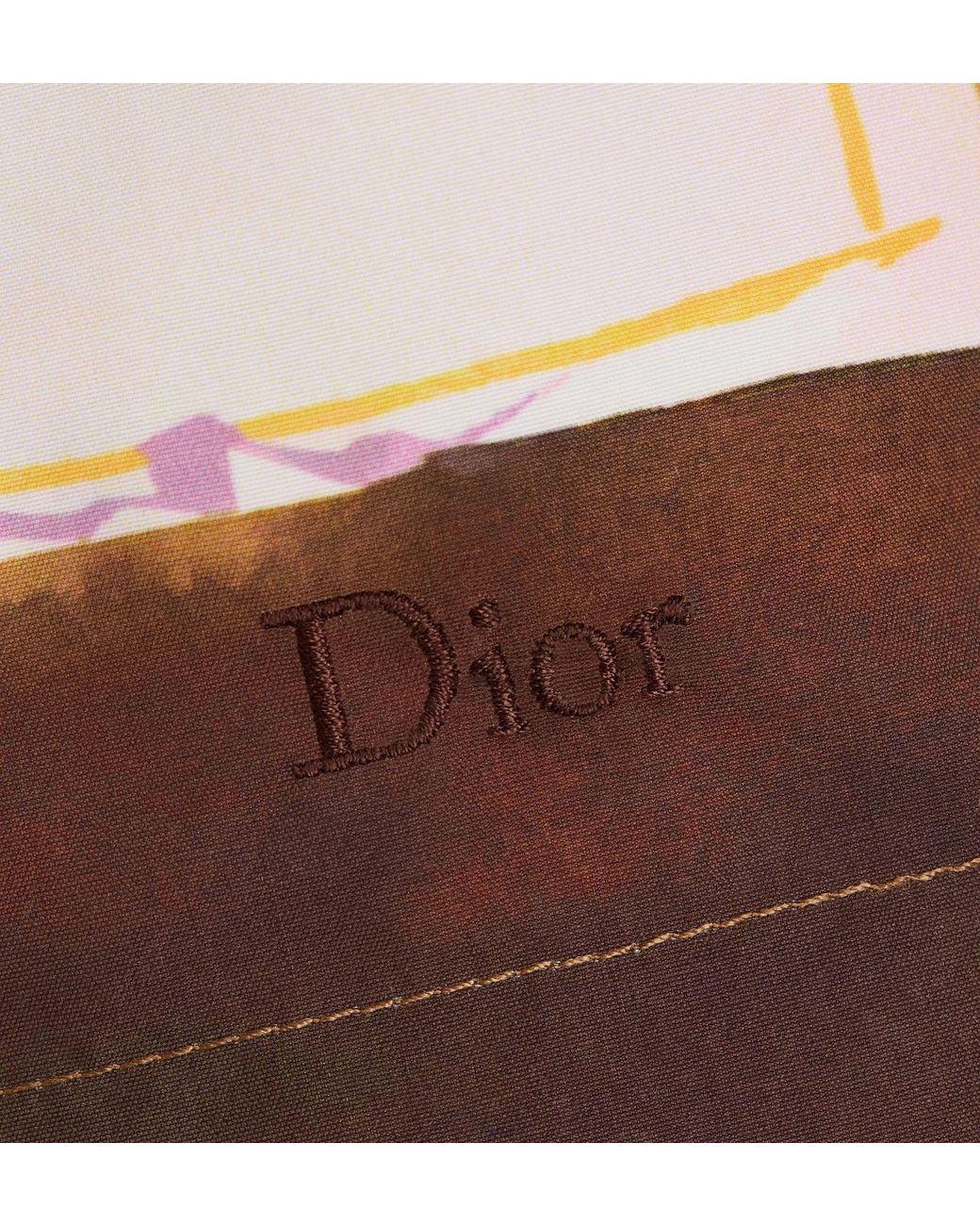 Dior Red Iviera Swim Shorts for men