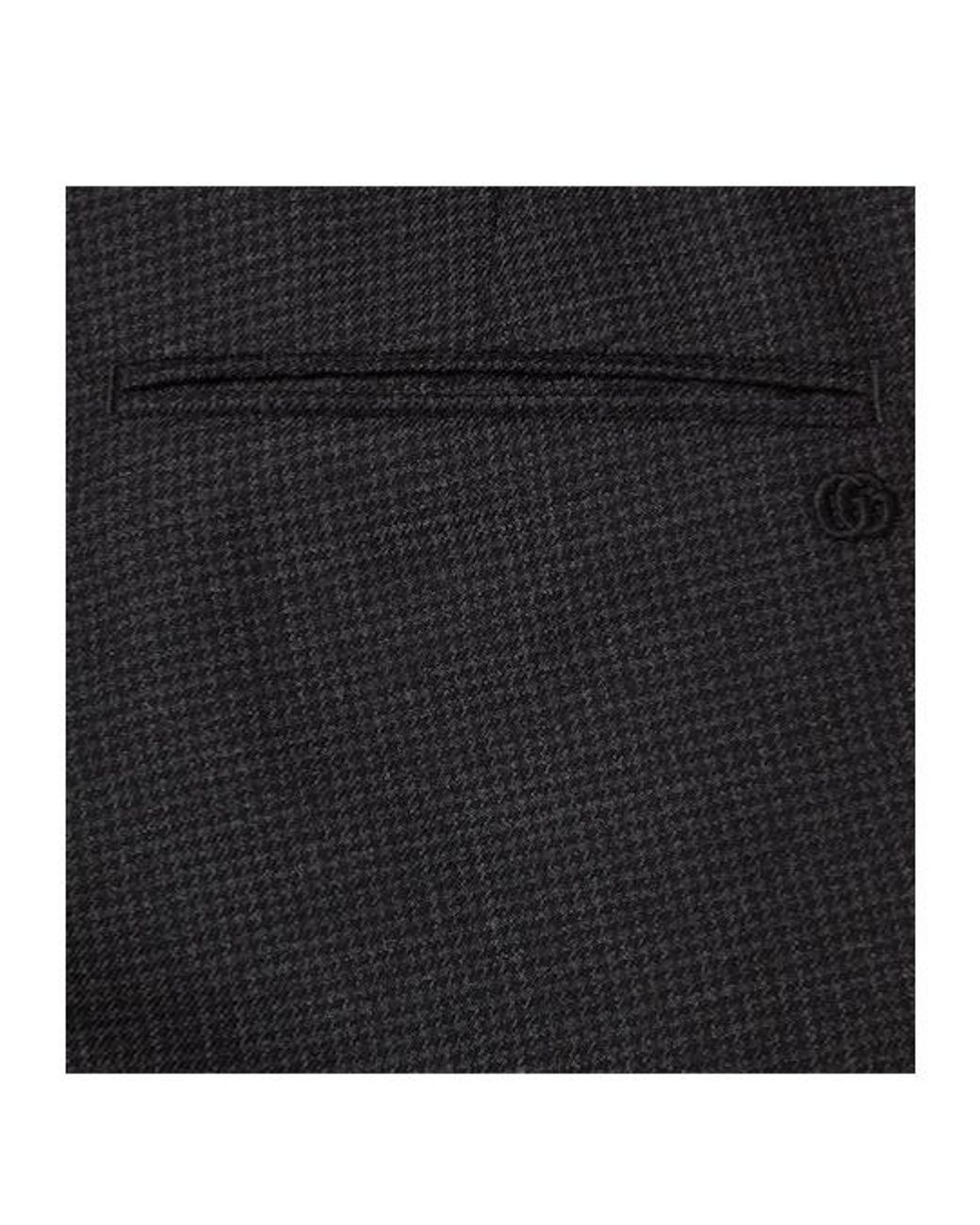 Gucci Black Tailored Trousers for men