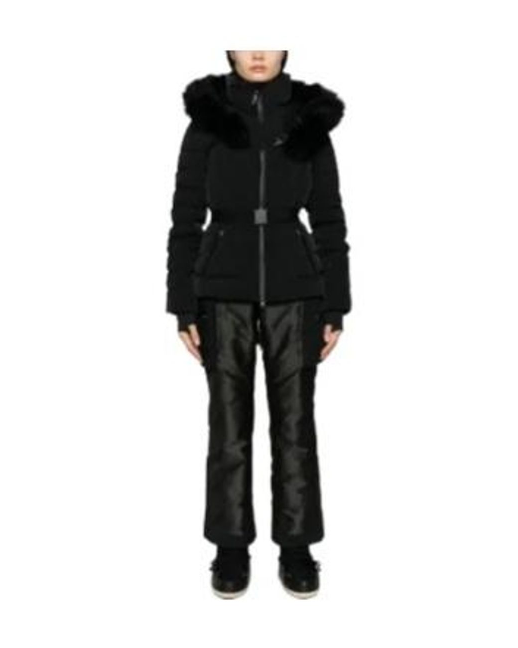 Mackage Black Elita Padded Ski Jacket