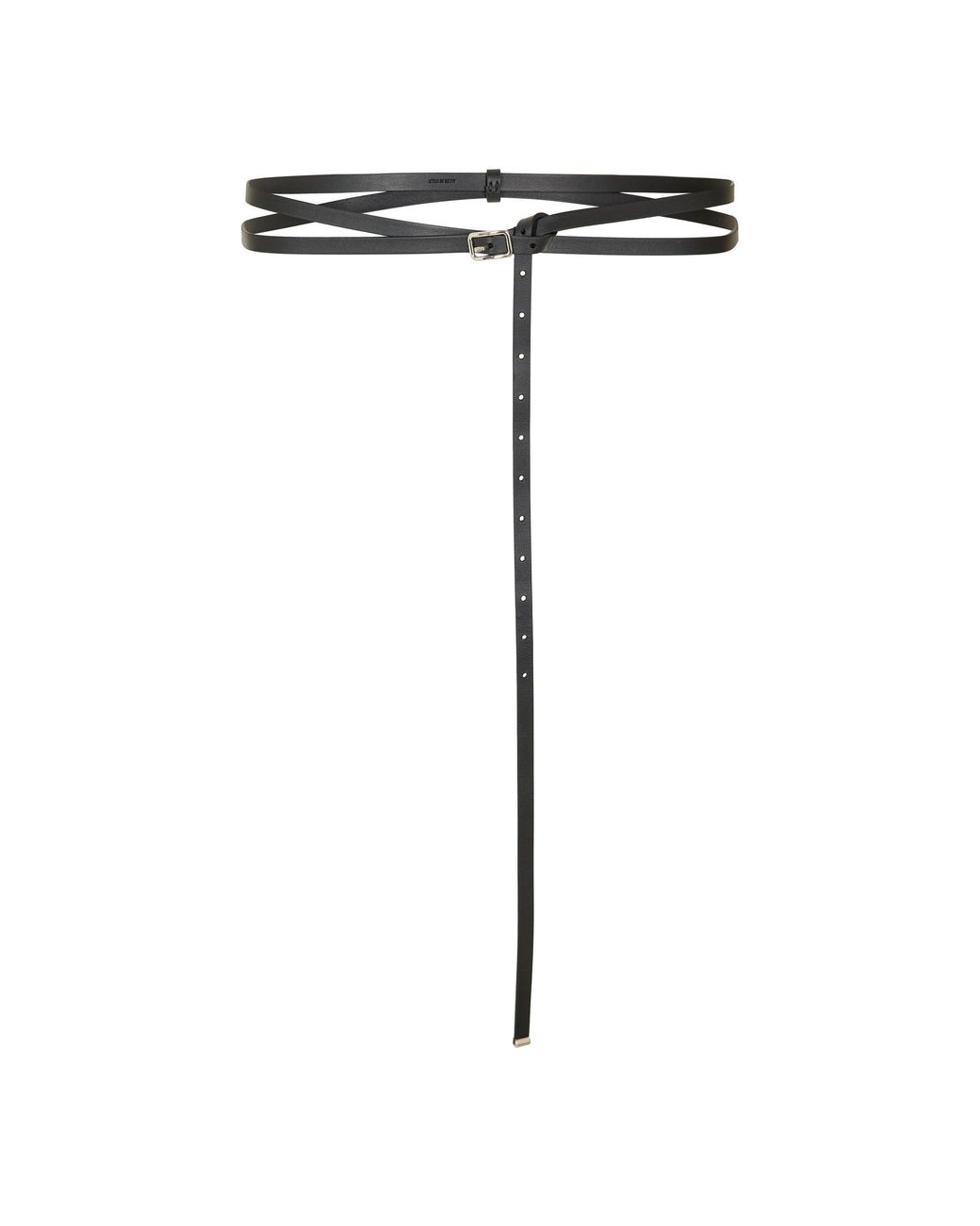 Givenchy Black Minimalist Belt