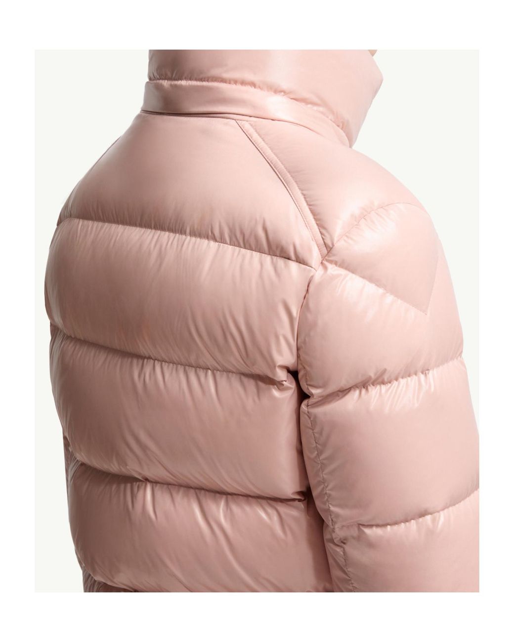Moncler Pink Maire Zip-Up Padded Jacket