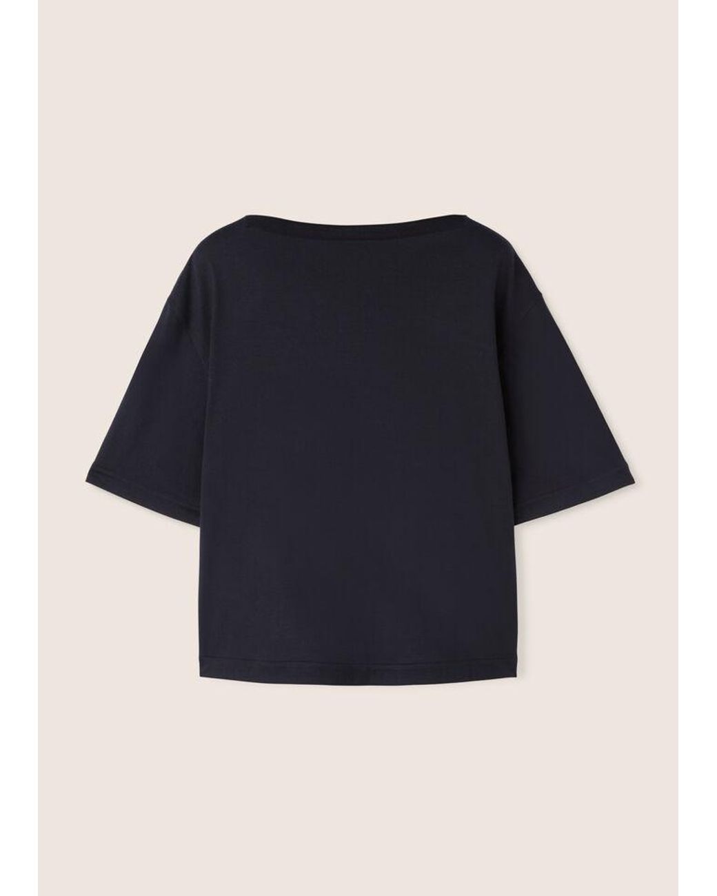 Loro Piana Black Newly Cut Wool Short-Sleeved T-Shirt