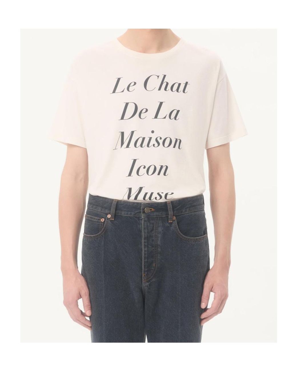 Valentino White Printed Crewneck T-Shirt for men
