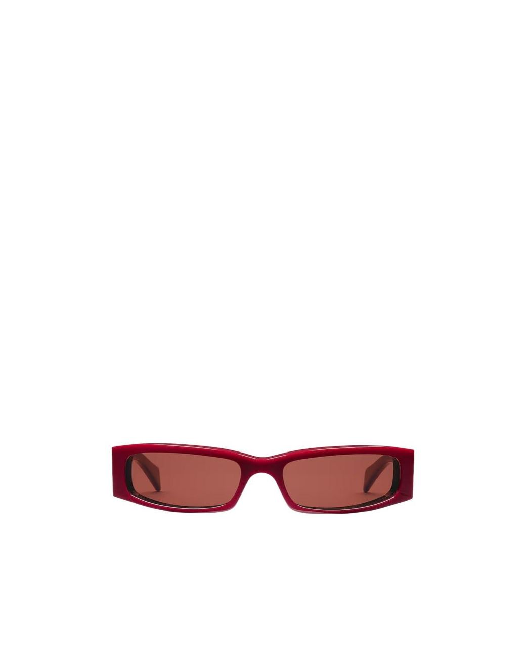 Gucci Red Eyewear Rectangular Frame Sunglasses for men