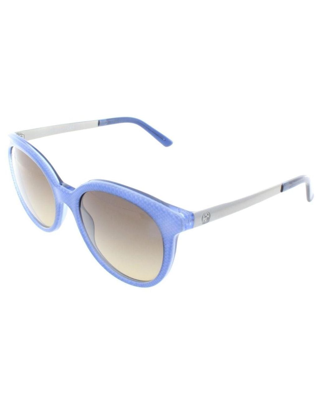 Gucci Blue Logo Details Sunglasses