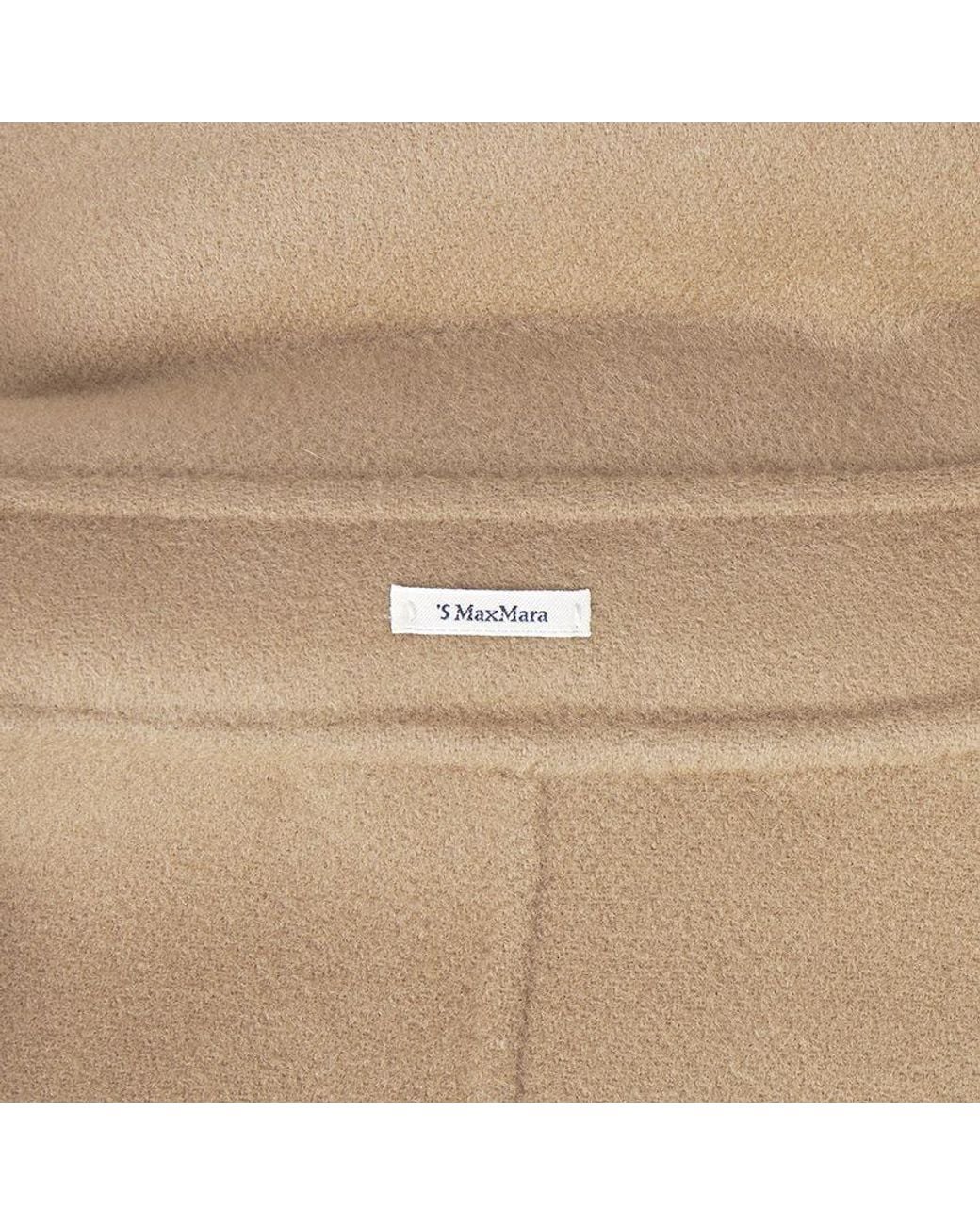 Max Mara Natural 'S Sem Double-Breasted Long Coat