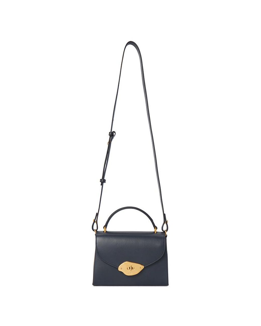 Mulberry Blue Small Lana Tote Bag