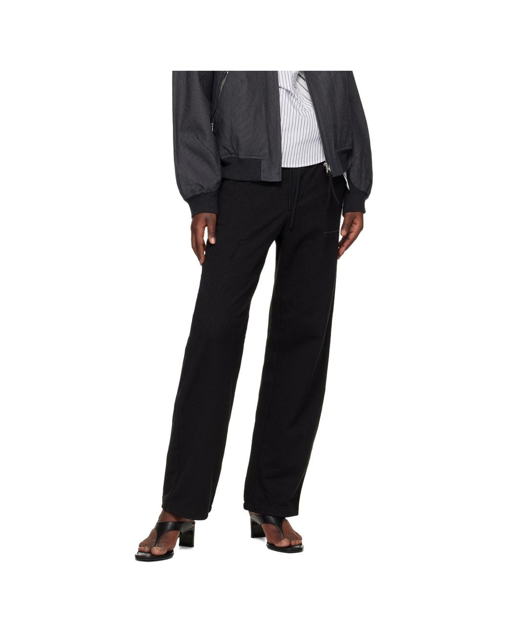 Post Archive Faction PAF Black Work Track Trousers
