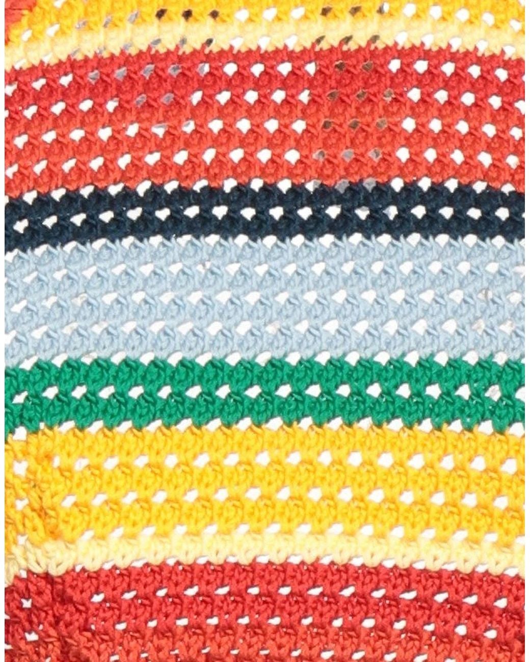 Marni Multicolored Striped Knit Vest