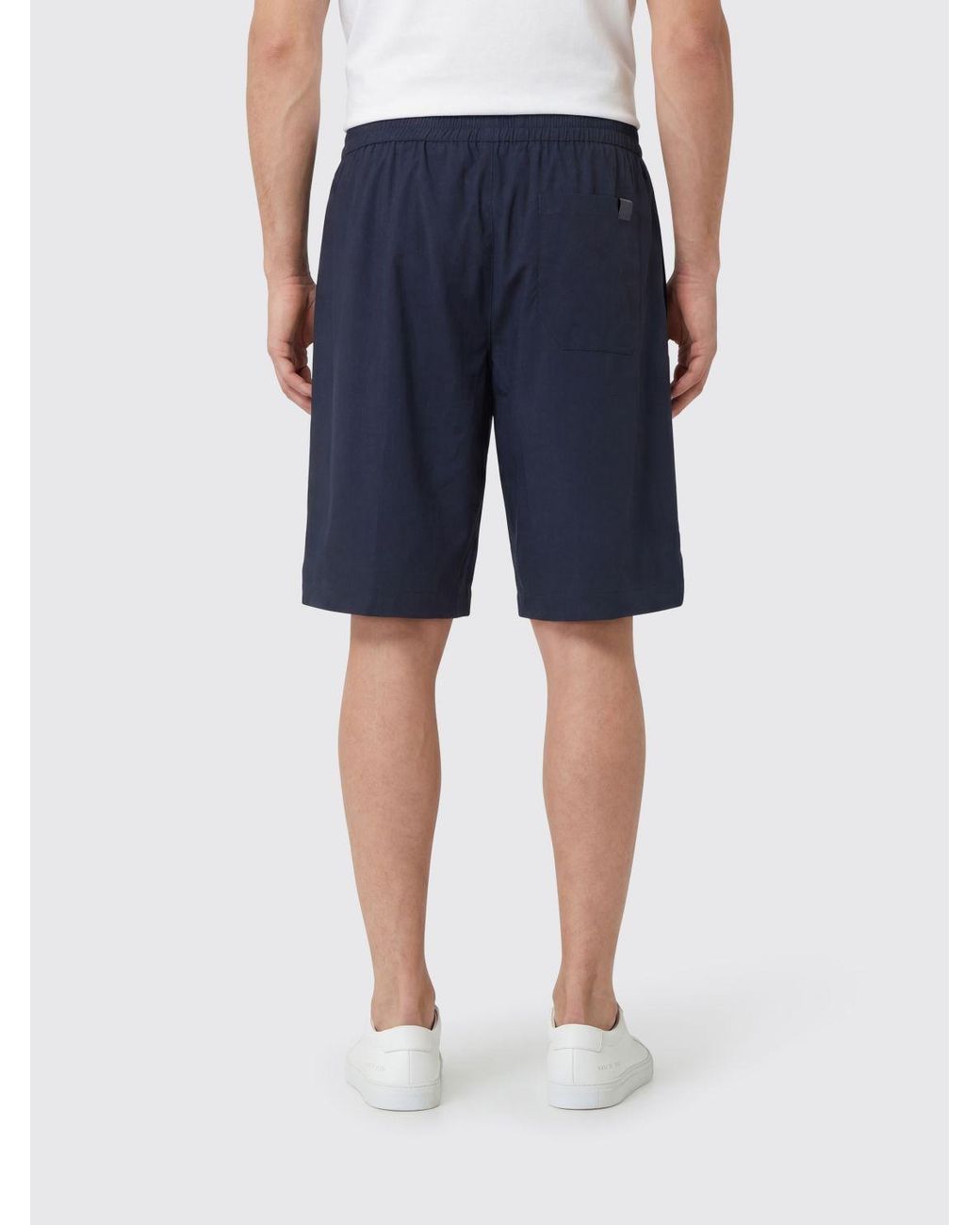 DARKPARK Blue Drawstring Straight-Leg Shorts for men