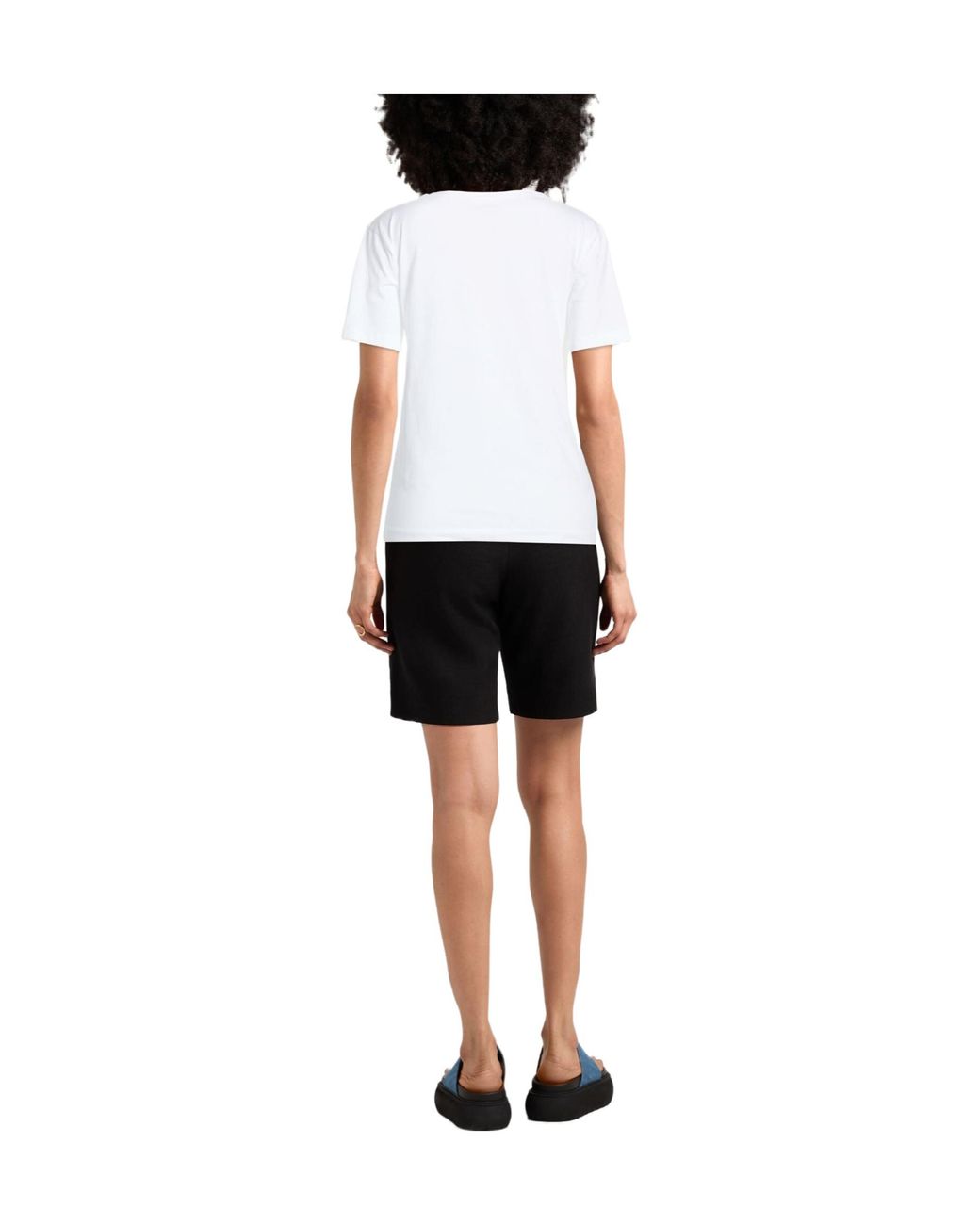 Marni White Crew-Neck Short-Sleeve T-Shirt