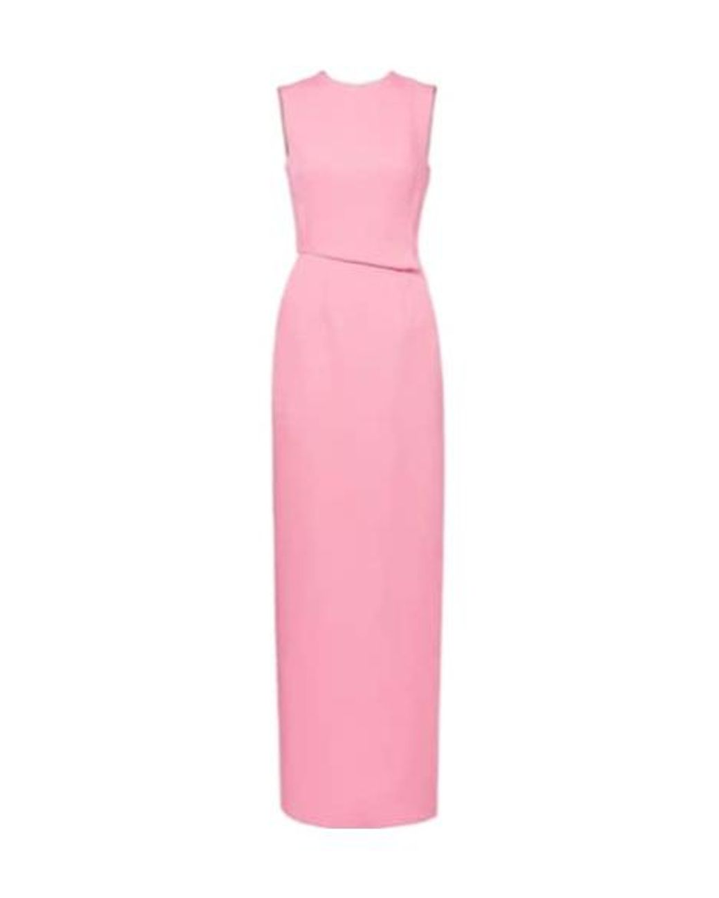 Emilia Wickstead Pink Juulia Crêpe Gown