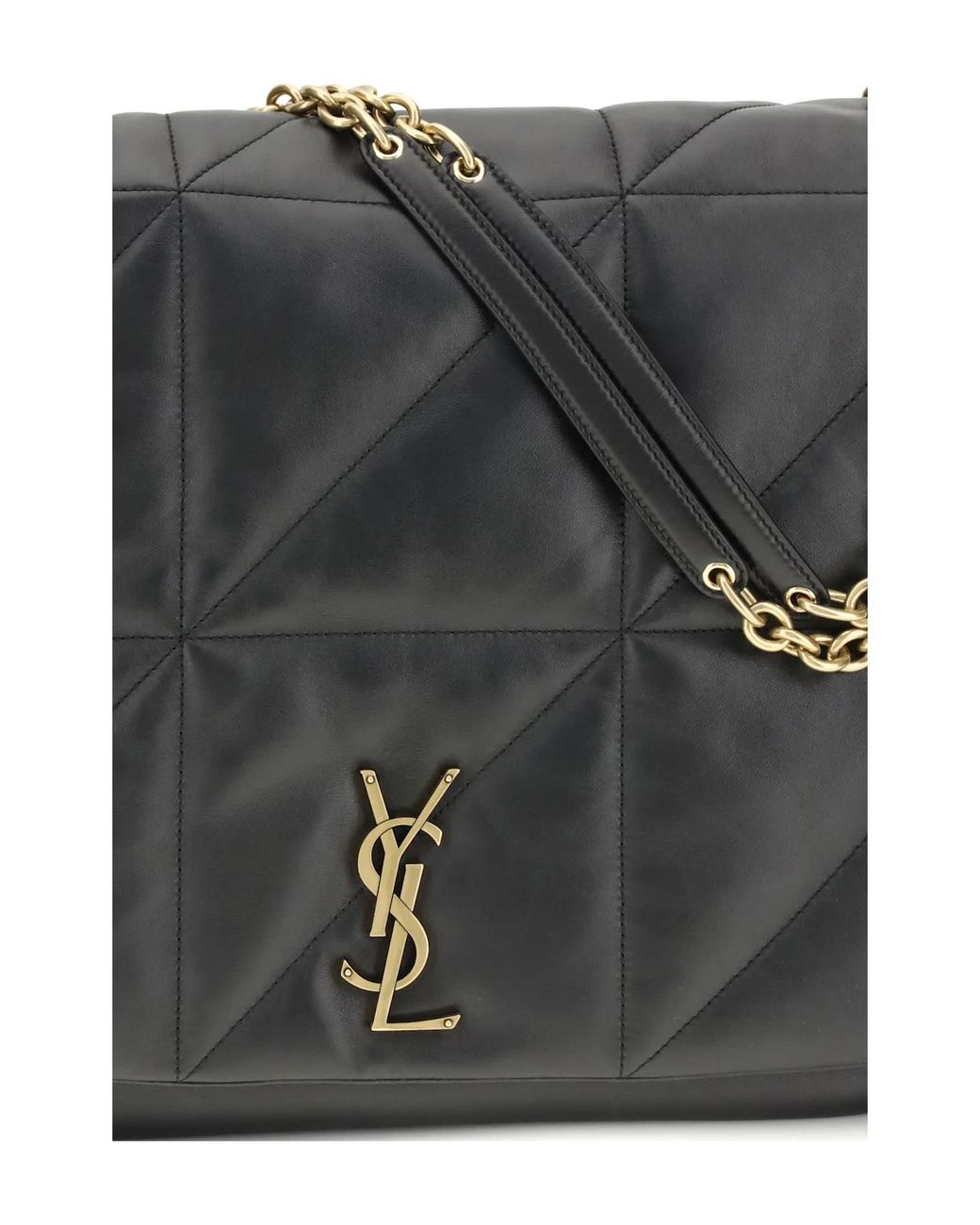 Saint Laurent Black Jamie 4.3 Logo Plaque Shoulder Bag