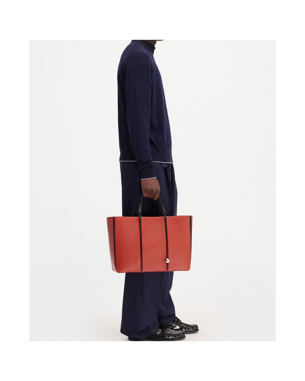 Jacquemus Blue The Tricot Knit Jumper for men