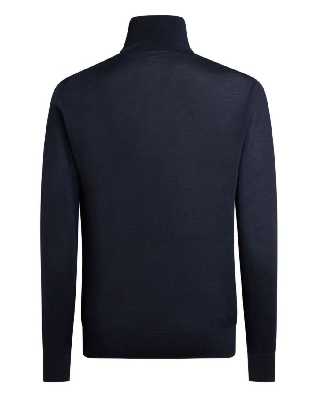 Etro Blue Cashmere And Silk Turtleneck Sweater for men