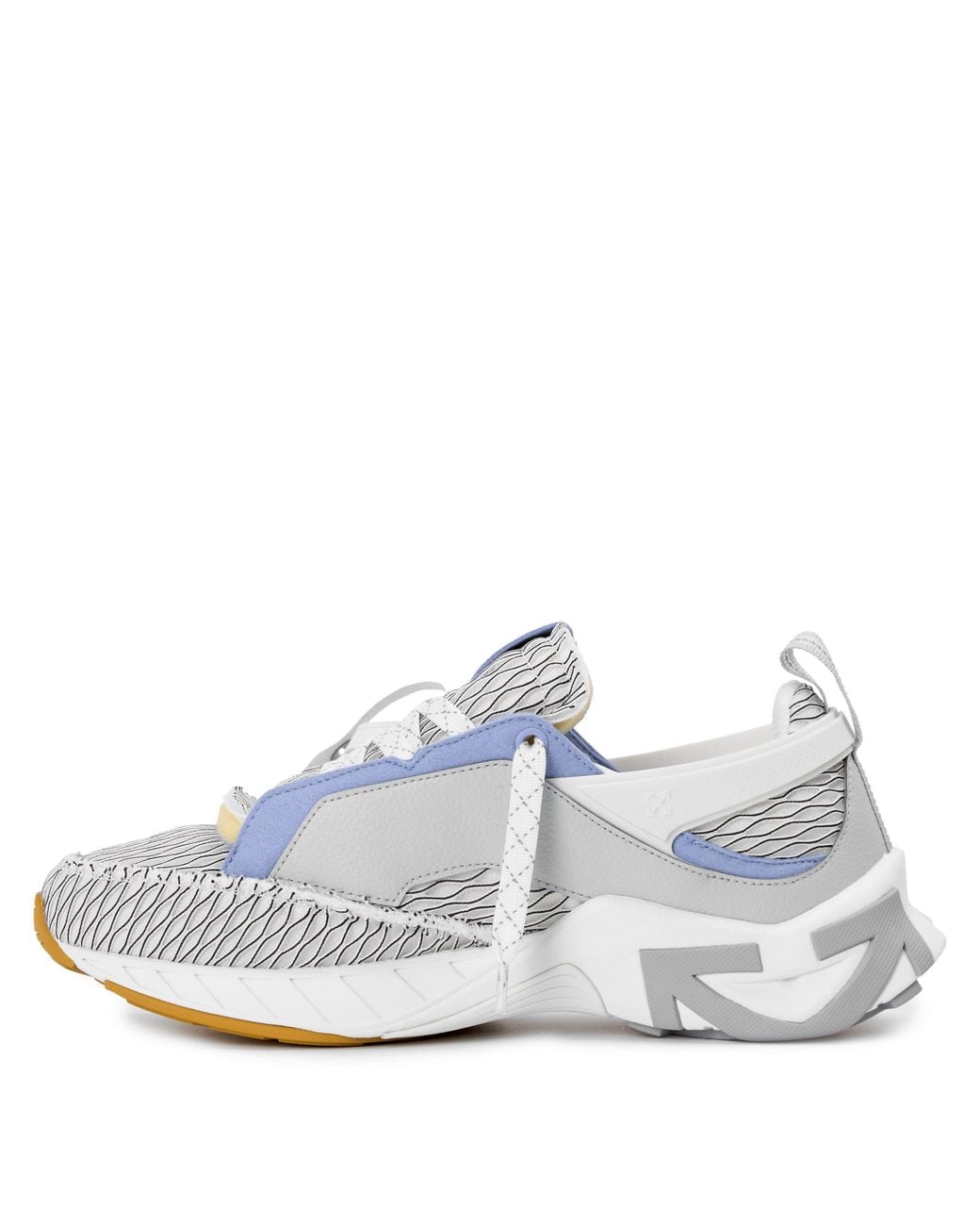 Off-White c/o Virgil Abloh White Mesh Chunky Sneakers