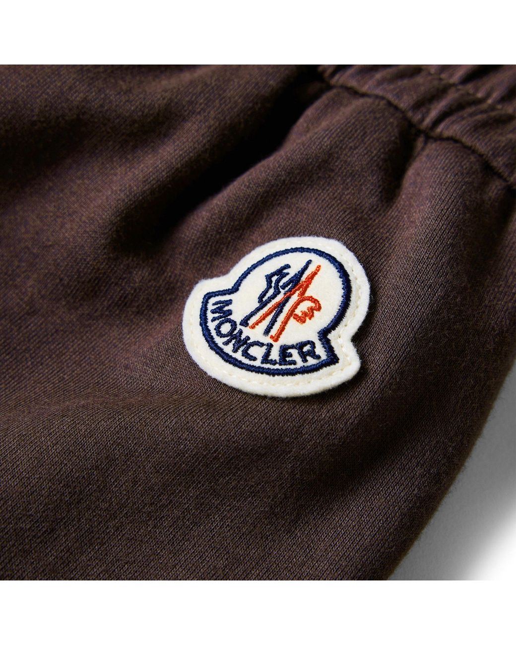 Moncler Brown Wide-Leg Track Pants