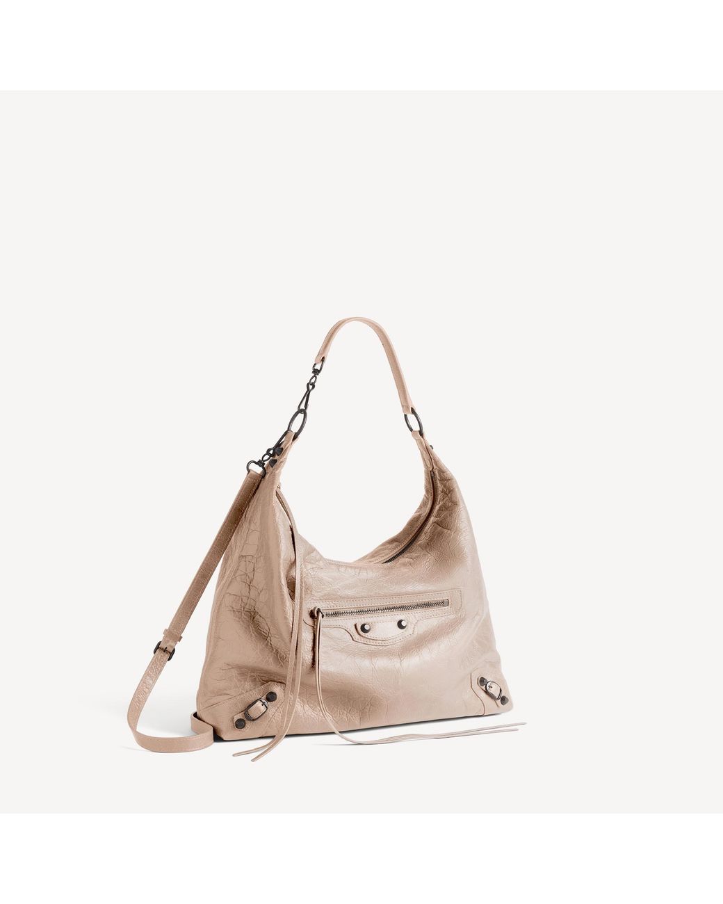 Balenciaga Natural Le City Medium Hobo Bag