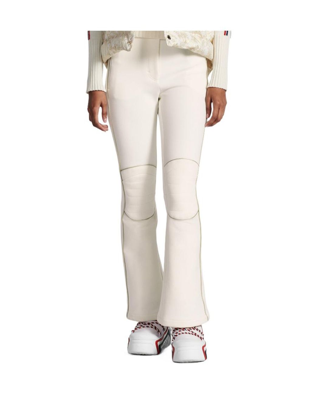 Dior Alps Flared Ski Pants in White | Lyst