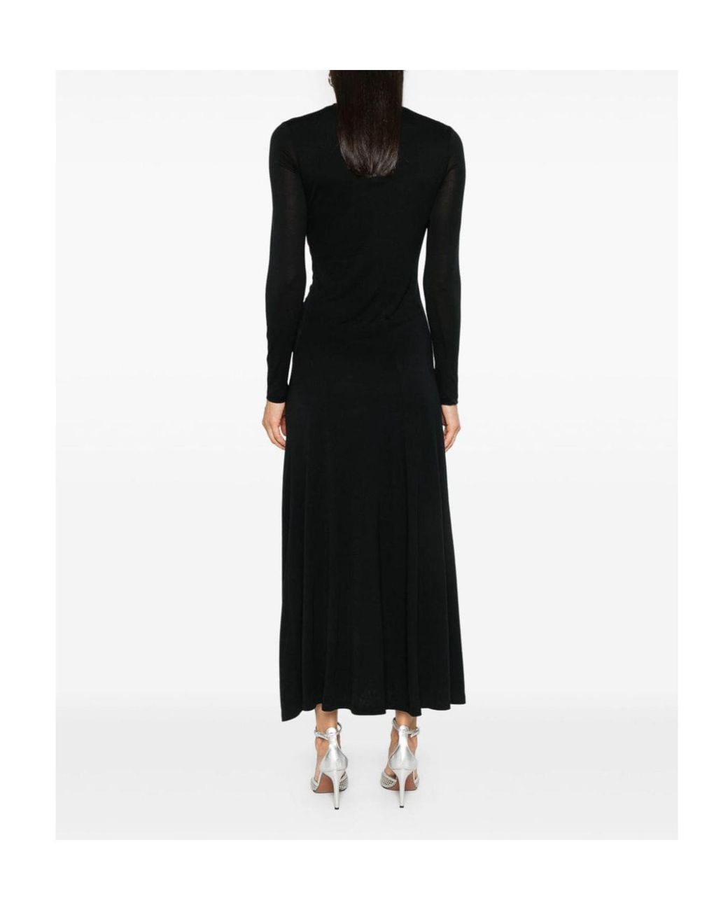 Ulla Johnson Black Long-Sleeved Dress
