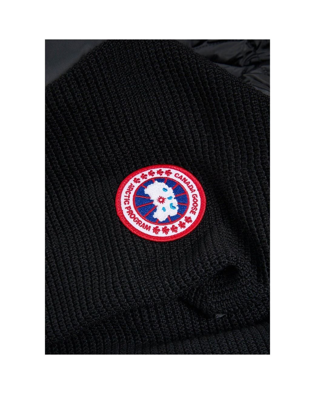 Canada Goose Black Wool Jacket