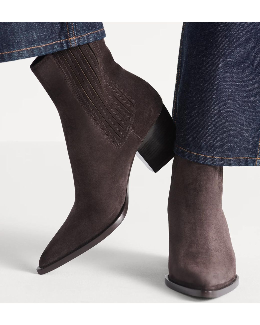 Dior Brown Wild Heeled Ankle Boot