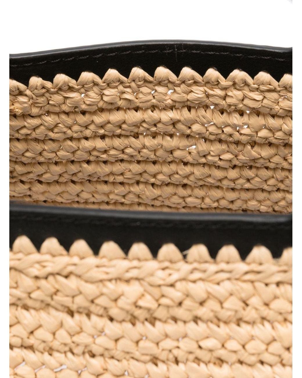 Michael Kors Natural Jordi Small Hand-Crocheted Tote Bag
